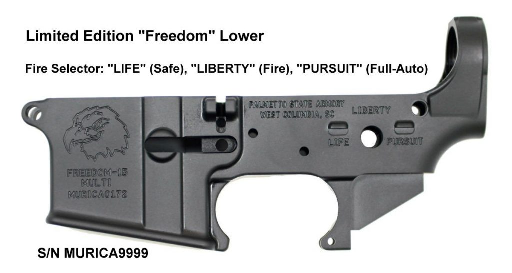 Freedom AR-15 Lower Receiver